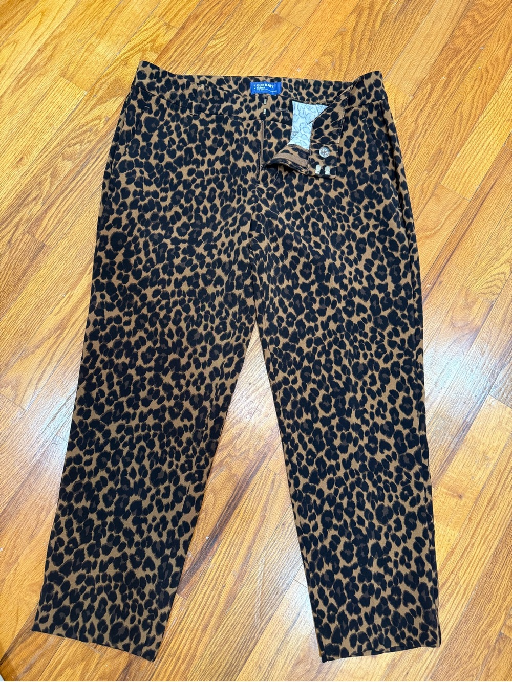 Old navy Leopard Print Harper pants